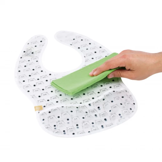 Lassig Eva Bibs Little Chums- Cat - لاسيج - Image 4