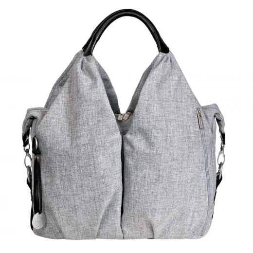 Lassig Neckline Bag-  Black Melange - لاسيج - Image 4