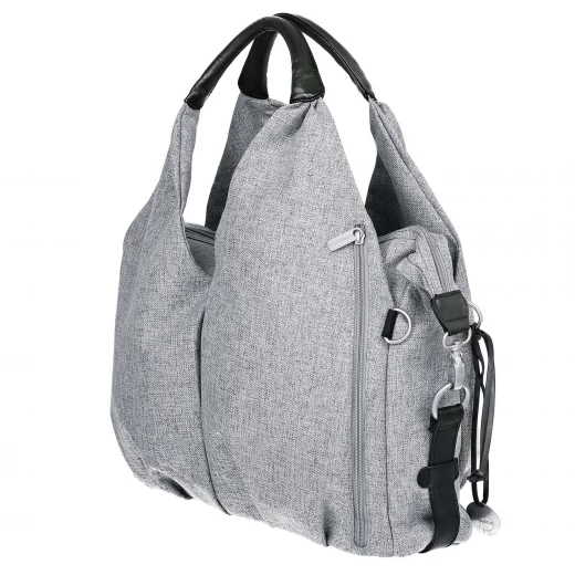 Lassig Neckline Bag- Black Melange Lassig Neckline Bag- Black Melange