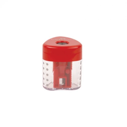 Faber-Castell Sharpener Grip, Red Faber-Castell Sharpener Grip, Red