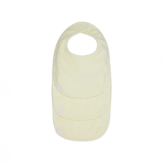 Lassig Newborn Bibs Plain- Yellow Lassig Newborn Bibs Plain- Yellow