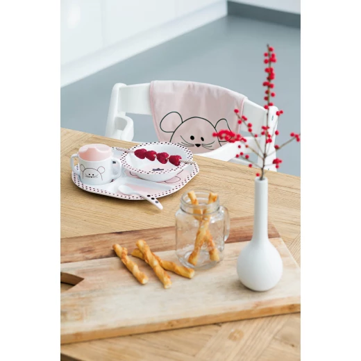 Lassig WaterProof Bib Little Chums M Mouse - لاسيج - Image 4