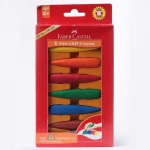 Faber Castell Wax Crayons Grip early age 6cl - فابر كاستل