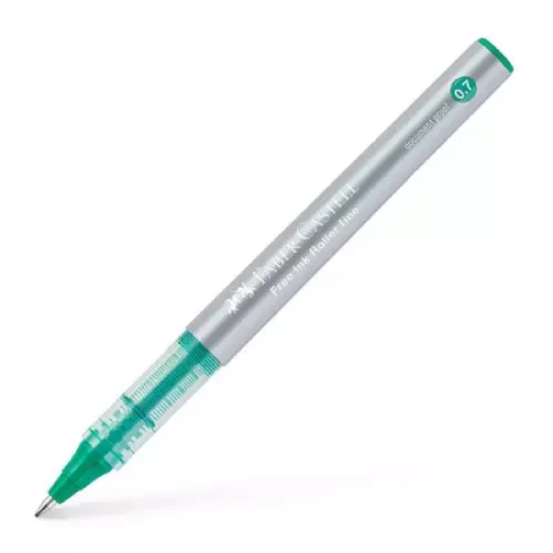 Faber Castell-Free Ink Roller 157 0.7mm, Green - فابر كاستل