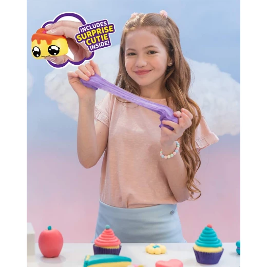 Zuru Oosh Cotton Candy Cuties Scented, Squishy, Stretchy Slime with Collectible Cutie Slow Rise Toy, Medium Pop, Random Selection - زورو - Image 4