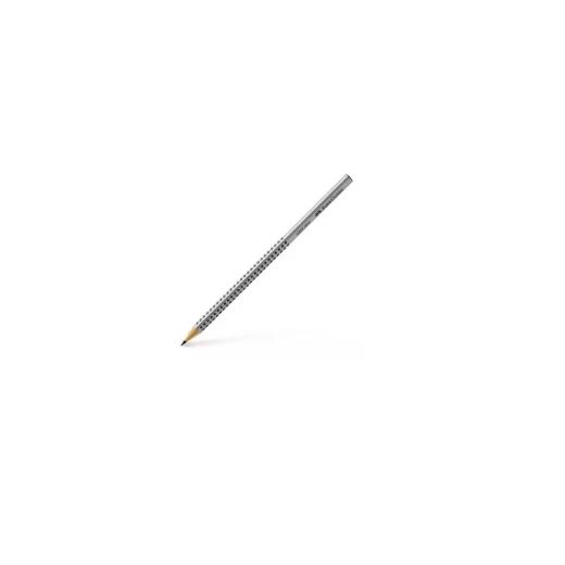 قلم رصاص مثلثي بلاك ليد مع ممحاة ، قبضة 2001 ، لون فضي ، 72 قطعة من فابر كاستل - فابر كاستل - Image 2