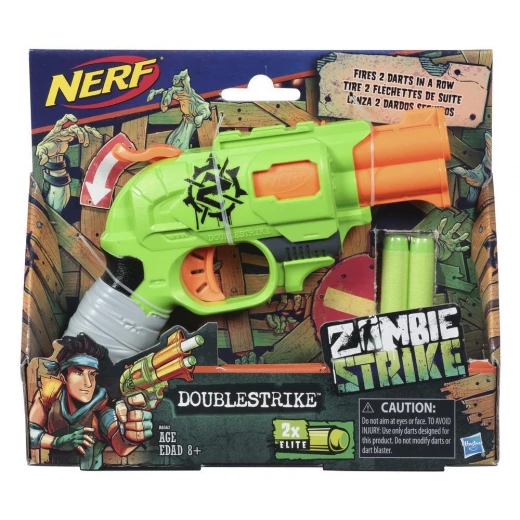 Nerf Zombie Strike Doublestrike Blaster Nerf Zombie Strike Doublestrike Blaster