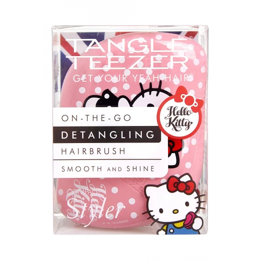 Tangle Teezer Compact Styler - Hello Kitty - Pink/White Tangle Teezer Compact Styler - Hello Kitty - Pink/White