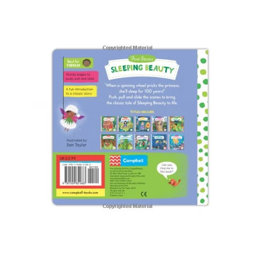 Sleeping Beauty (First Stories) Board book | 10 pages - كتب كامبيل - Image 3