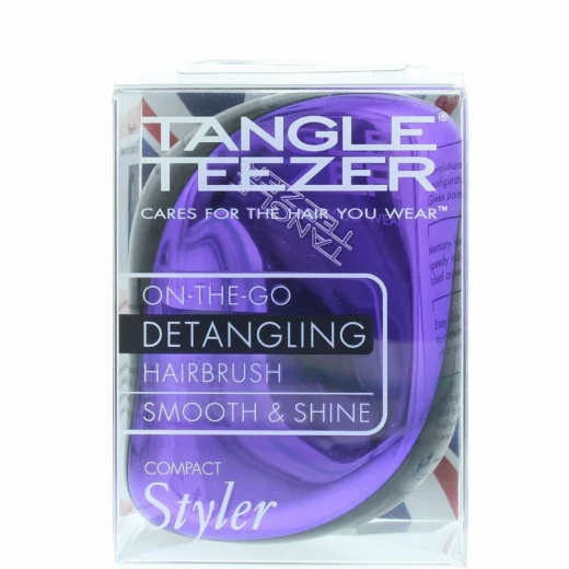Tangle Teezer Compact Styler - Purple Dazzle Tangle Teezer Compact Styler - Purple Dazzle