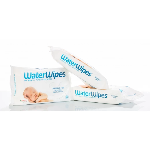 WaterWipes Sensitive Unscented Baby Wipes Package, Buy 1 Get 1 Free - ووتر وايبس - Image 3