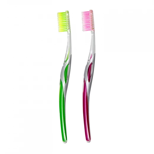 1+1 Slim Soft Advanced فرشاة اسنان كولجيت - كولجيت - Image 4