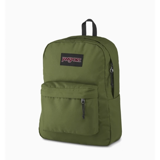 JanSport SuperBreak Backpack - New Olive - جان سبورت - Image 3