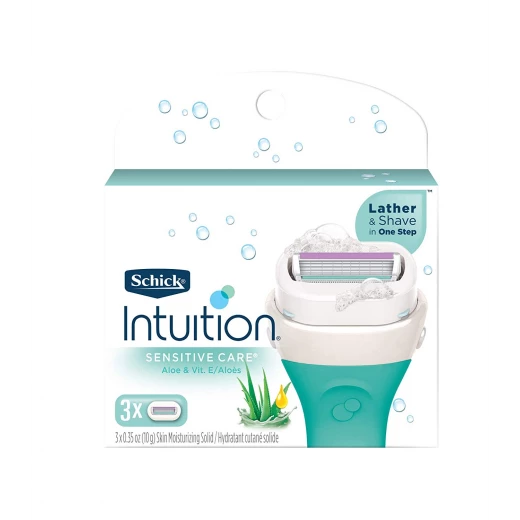 Schick Intuition Plus Sensitive Care 3 Cart Schick Intuition Plus Sensitive Care 3 Cart