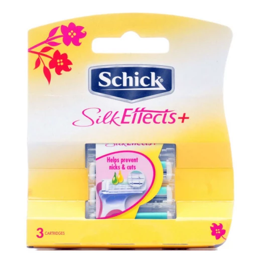 Schick Silk Effects Refills 2 Blades, 3 Cart Schick Silk Effects Refills 2 Blades, 3 Cart