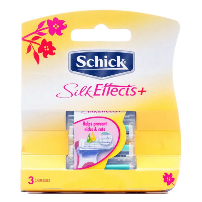 Schick Silk Effects Refills 2 Blades, 3 Cart - شيك