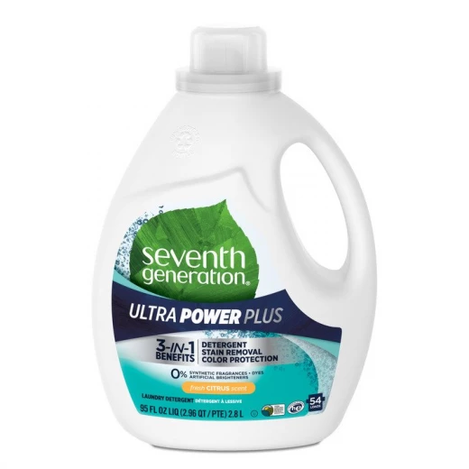 Seventh Generation Ultra Power Plus laundry Detergent Citrus 2.8L Seventh Generation Ultra Power Plus laundry Detergent Citrus 2.8L