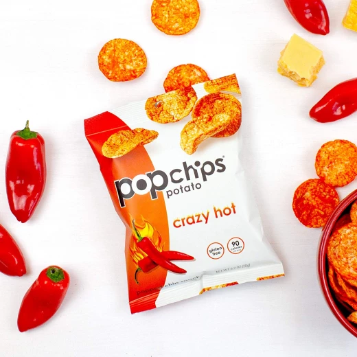 POP Chips Crazy Hot 20g - بوب شيبس - Image 2