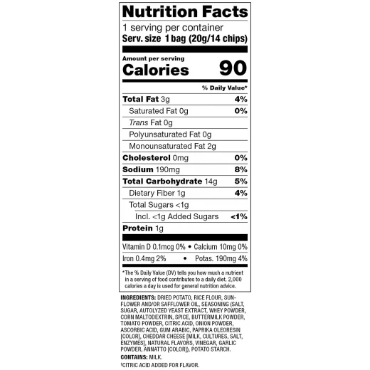 POP Chips Crazy Hot 20g - بوب شيبس - Image 3