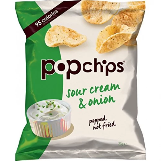 POP Chips Sour Cream & Onion Potato 23g POP Chips Sour Cream & Onion Potato 23g