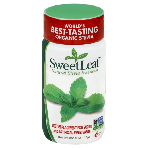 SweetLeaf Powder Shaker Stevia Sweetner 115g SweetLeaf Powder Shaker Stevia Sweetner 115g
