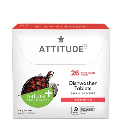 ATTITUDE, Dishwasher tablets 416 g ATTITUDE, Dishwasher tablets 416 g