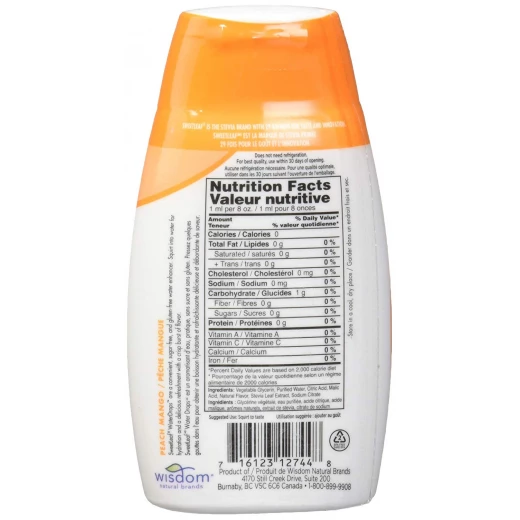 SweetLeaf Water Enhancer Peach Mango Drops 48ml - SweetLeaf - Image 2