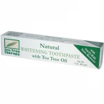 Tea Tree Therapy, Natural Whitening Toothpaste, with Tea Tree Oil, 3 oz (85 g) - تي تري ثيرابي