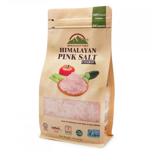Himalayan Chef Coarse Pink Salt 454g Himalayan Chef Coarse Pink Salt 454g