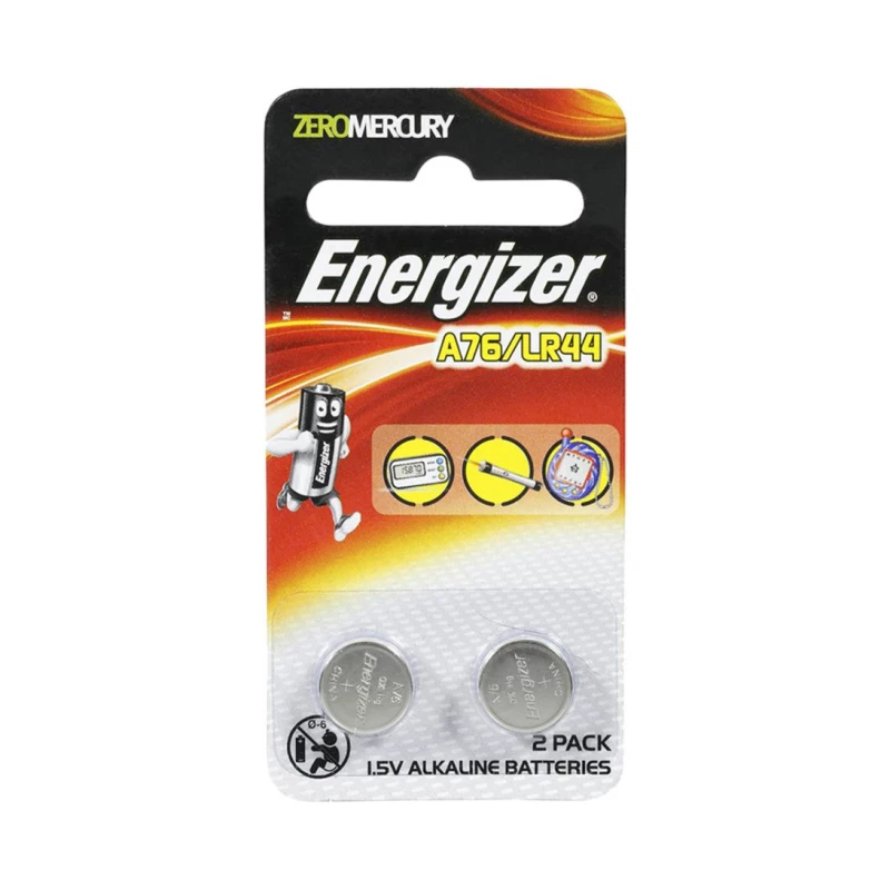 Energizer Lithium  A76/LR44 BP2 - إنرجايزر