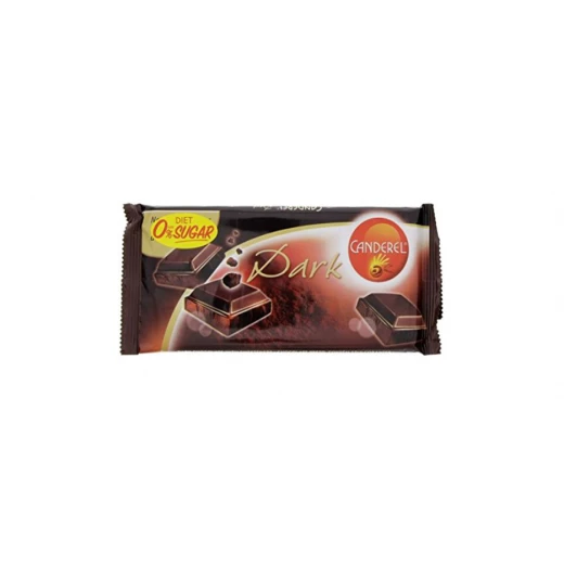 Canderel Chocolate Dark 85gm Canderel Chocolate Dark 85gm