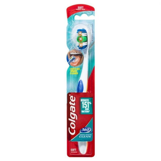 Colgate Soft Tongue Clean 360 Toothbrush Colgate Soft Tongue Clean 360 Toothbrush