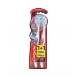 Colgete Toothbrush Optic White 360 Soft 1 plus 1 free, Assorted - Colgate