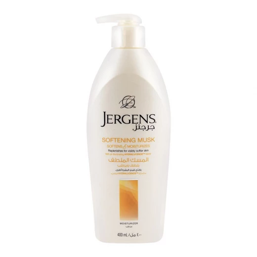 Jergens Softening Musk Dry Skin Moisturizer, 400 ml, 2 Count Jergens Softening Musk Dry Skin Moisturizer, 400 ml, 2 Count