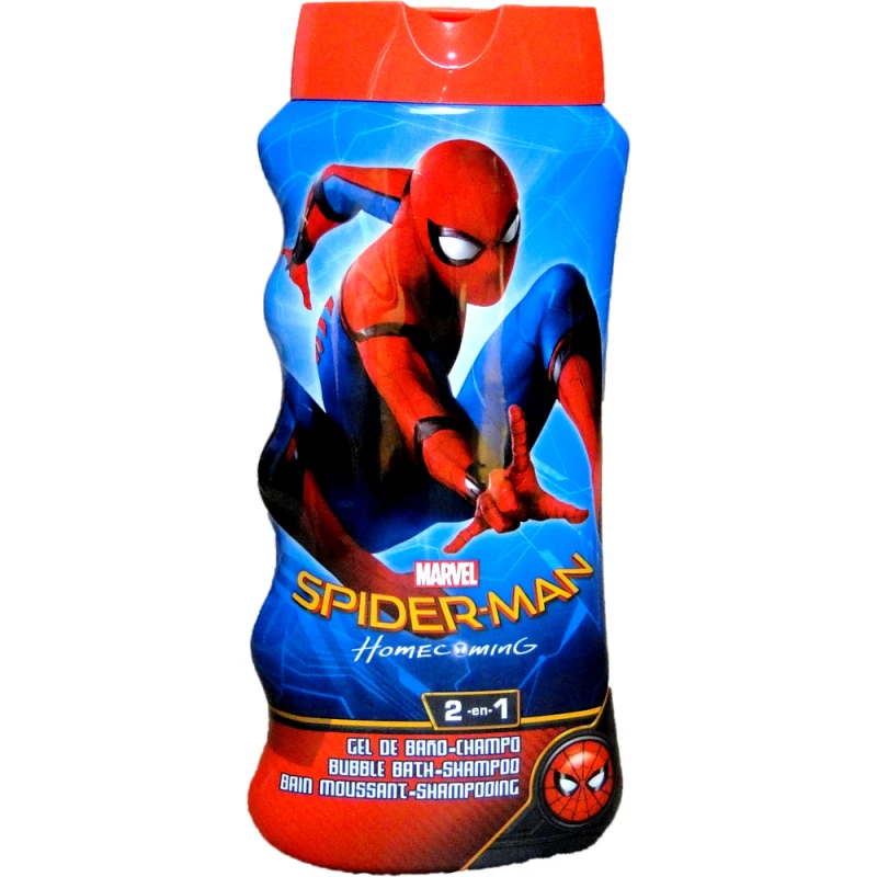Marvel Spider-Man 2 in 1 Shampoo and Bubble Bath, 475 ml - مارفيل