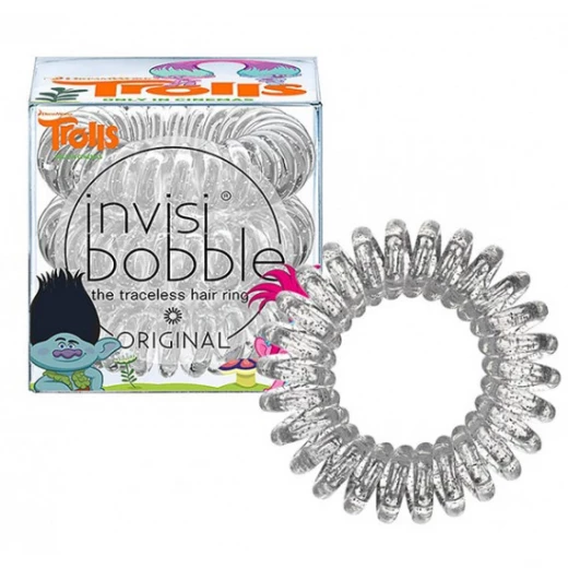 InvisibobbleHair Tie - 3 Pieces of Trolls InvisibobbleHair Tie - 3 Pieces of Trolls
