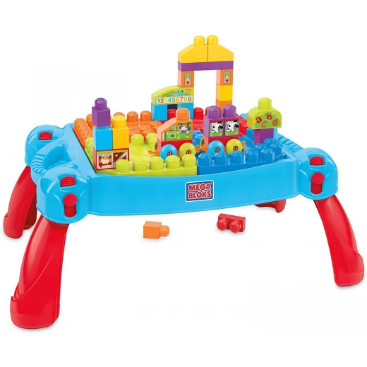 Mega Bloks First Builders Build ‘n Learn Table - ميجا بلوكس - Image 3