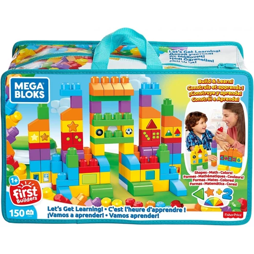 Mega Bloks Building Basics Let's Get Learning 150-Piece Set Mega Bloks Building Basics Let's Get Learning 150-Piece Set