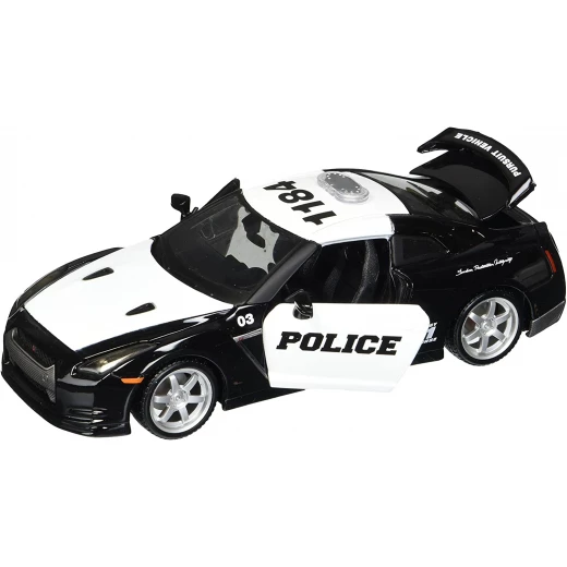 Maisto 2009 Nissan GT-R (R35) Police Diecast Vehicle - مايستو - Image 2