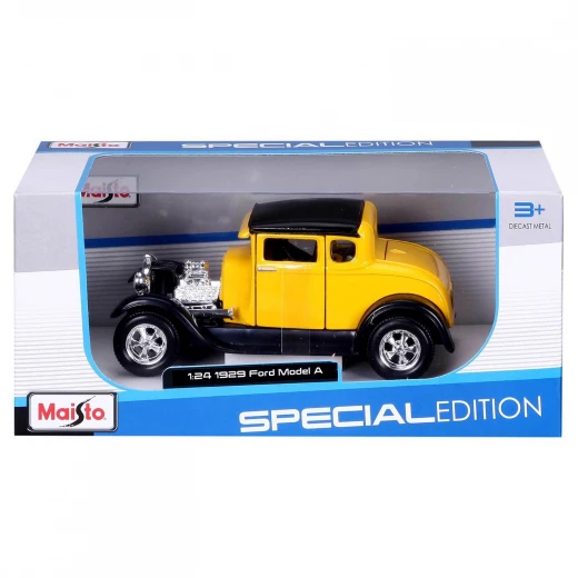Maisto 1929 Ford Model, 1/24 Scale Diecast Model Toy Car, Assorted Maisto 1929 Ford Model, 1/24 Scale Diecast Model Toy Car, Assorted
