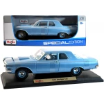Maisto Dodge 330 1963  Blue 1/18 Diecast Model Car - مايستو