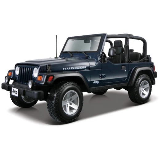 Maisto Jeep Wrangler Rubicon, Assorted - 1/18 Scale Diecast Model Toy Car Maisto Jeep Wrangler Rubicon, Assorted - 1/18 Scale Diecast Model Toy Car