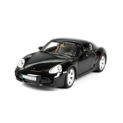 Maisto 1/18 Scale diecast - Porsche Cayman S Black Model Car, Assorted Maisto 1/18 Scale diecast - Porsche Cayman S Black Model Car, Assorted
