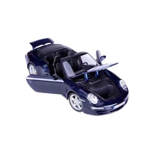 Maisto 1/18 Scale Diecast - Porsche 911 Carrera S Cabriolet Blue, Assorted - مايستو - Image 2