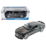 Maisto Chevrolet Camaro SS 2017 Metallic Grey 1/18 Diecast Model, Assorted - مايستو