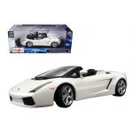 Maisto Lamborghini Gallardo Spyder Burgundy 1/18 Diecast Model Car, Assorted - مايستو