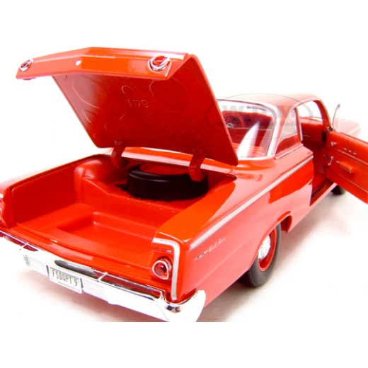 Maisto Special Edition - Chevy Bel Air Hard Top (1962, 1/18 scale diecast car models, Turquoise), Assorted - مايستو - Image 2