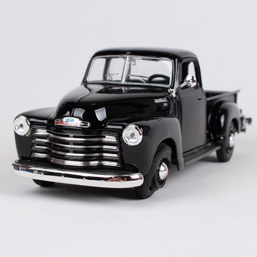 Maisto 1950 Chevy 3100 Pickup Truck, 1/24 scale Diecast model Toy Car, Assorted - مايستو - Image 2
