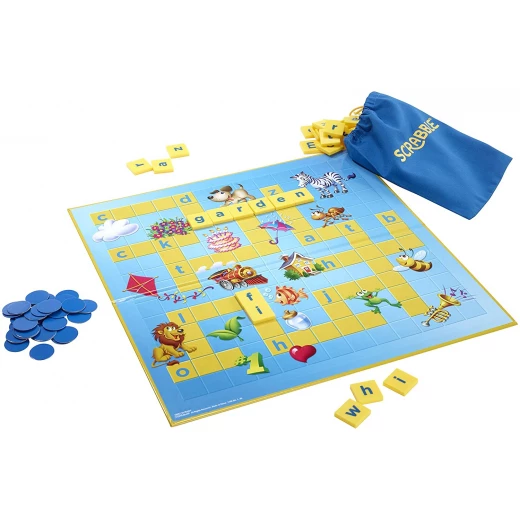 Mattel Games Scrabble Junior, Children Board Game - Mattel - Image 4