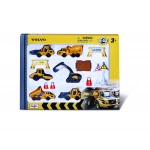 Maisto Fresh Metal 6 pcs volvo pack, Assorted - مايستو